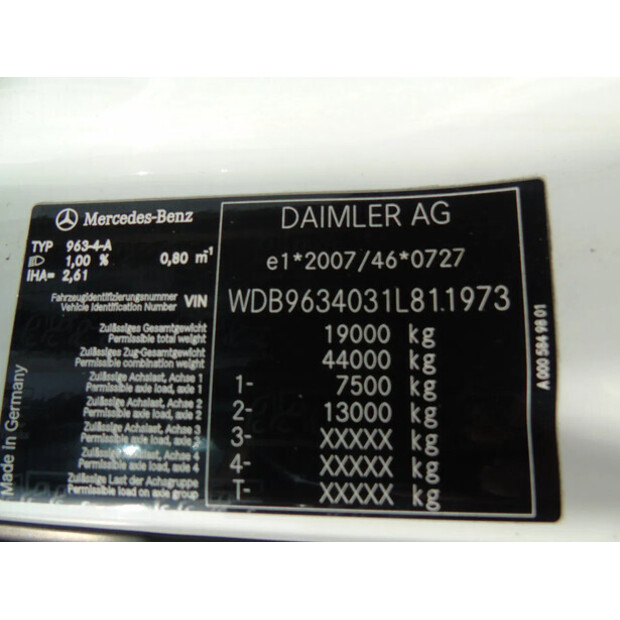 2013 مرسيدس بنز Actros 1842-42273830