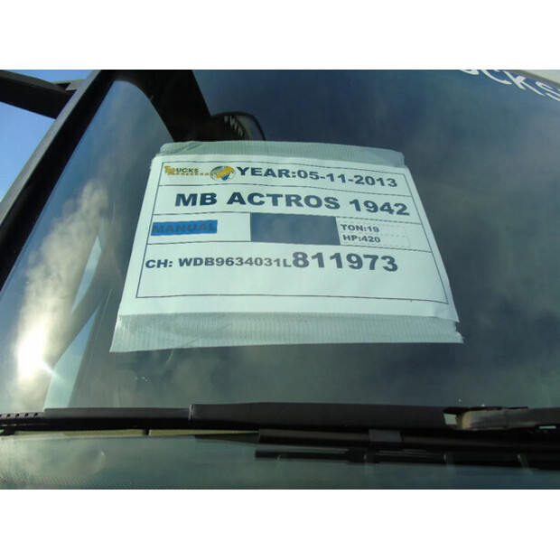 2013 مرسيدس بنز Actros 1842-42273833