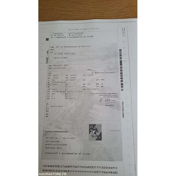 Mercedes-Benz 2633-42300754
