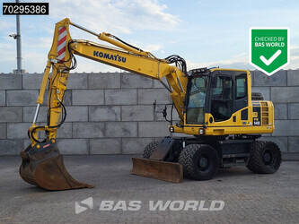 صورة ل حفارات بعجلات 2016 كوماتسو PW148-8