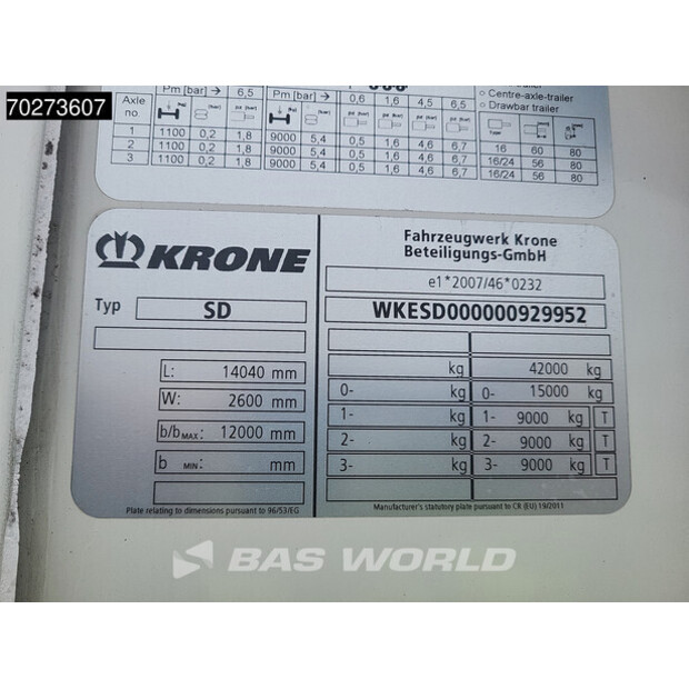 2020 Krone SD-42319884