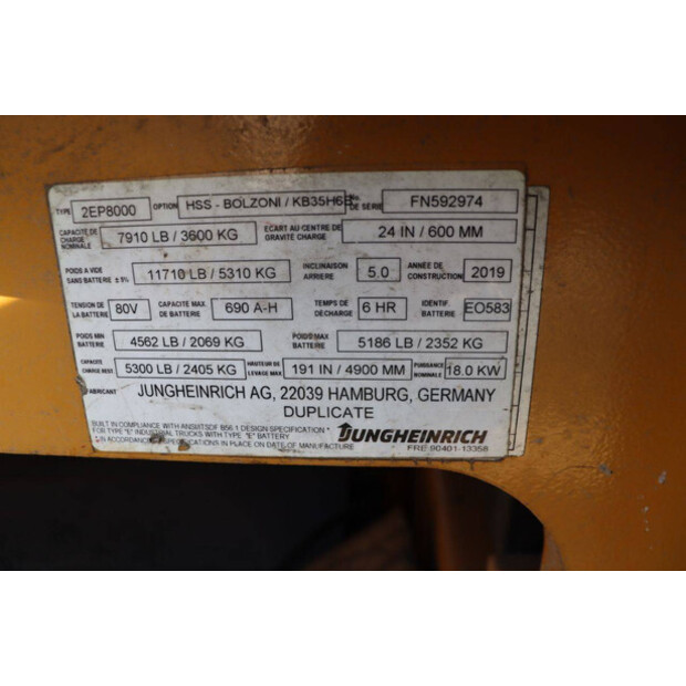 Caterpillar 2EP8000-42320389
