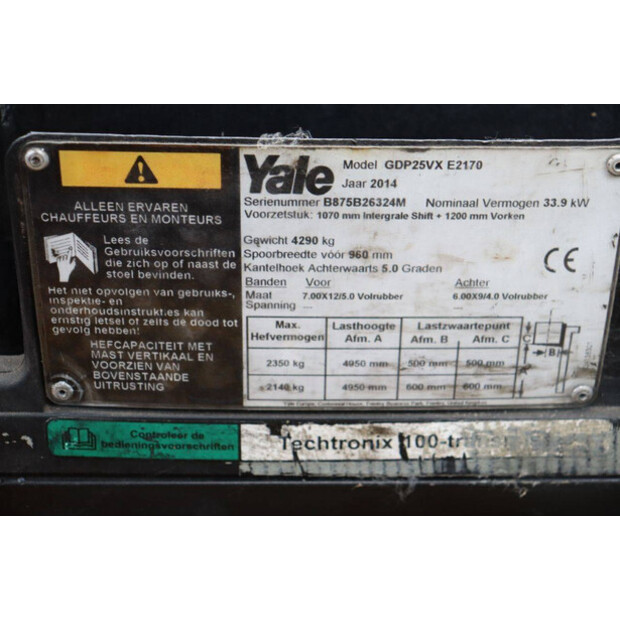 2014 Yale GDP25VX E2170-42321536