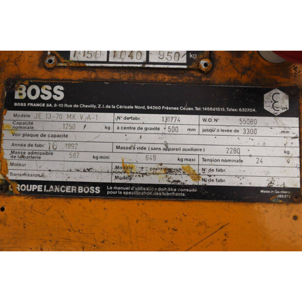 1992 Boss SJ13-70MK V/A-1-42323221