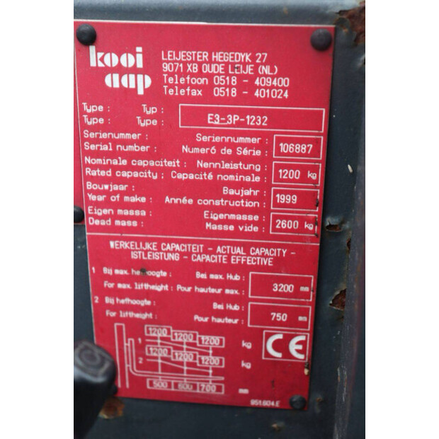 1999 Kooiaap E3-3P-1232-42323715