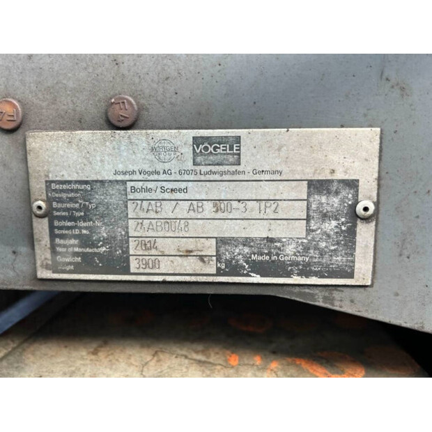 2014 VOGELE SUPER 1900-3I-42324733