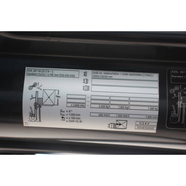 2016 Linde E30L-01-42326129