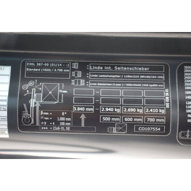 2016 Linde E30L-01-42326130