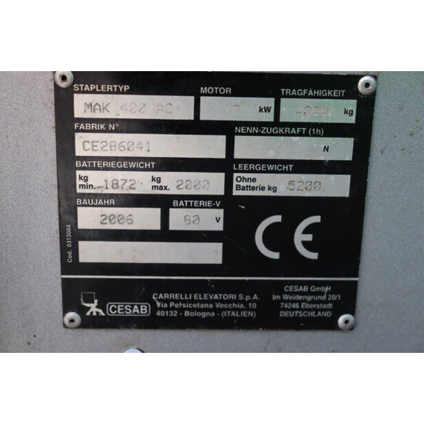 2006 Cesab Mak 400 AC-42327165