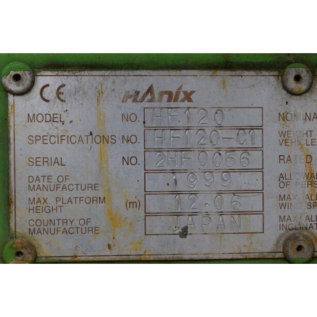 1999 هانيكس HF120-42327429