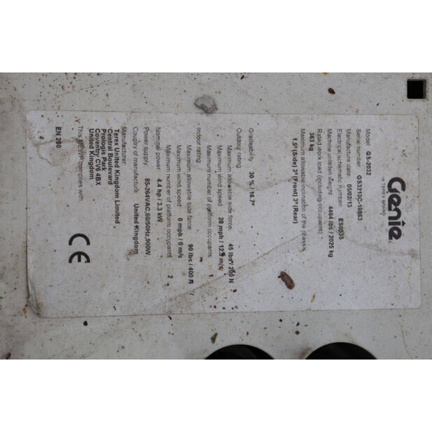 2013 Genie GS-2032-42329256