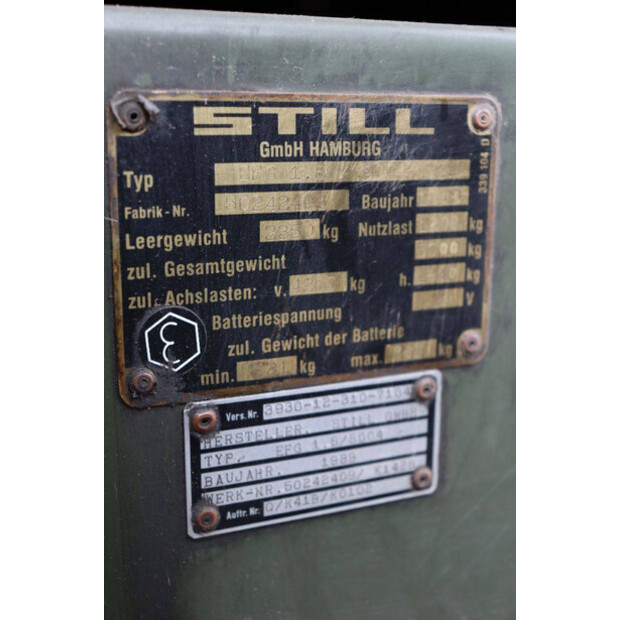 1989 Still EFG 1.5-42330139
