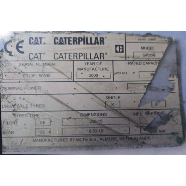 2008 Caterpillar GP35N-42331470