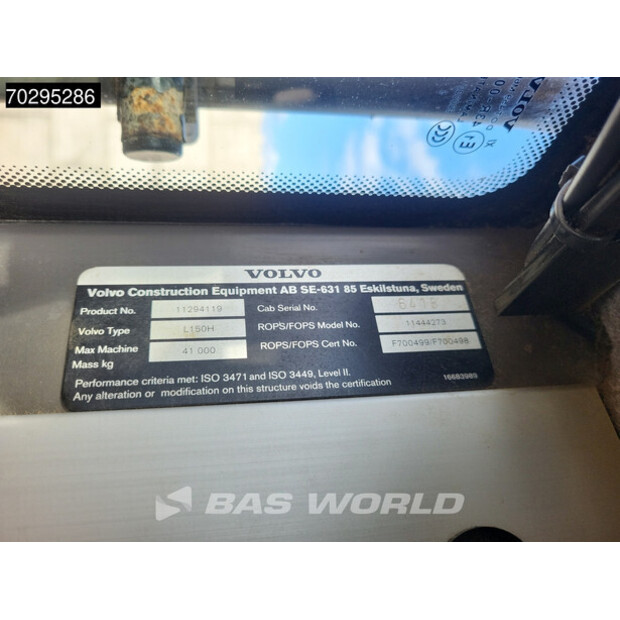 2015 Volvo L150H-42333899