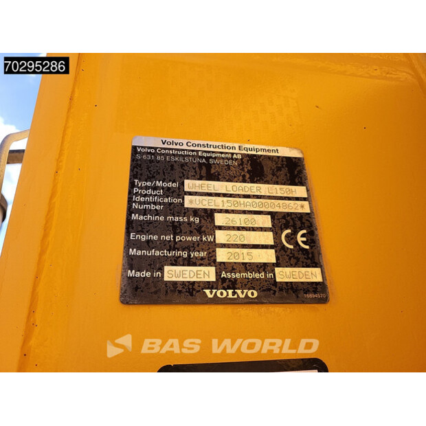 2015 Volvo L150H-42333900