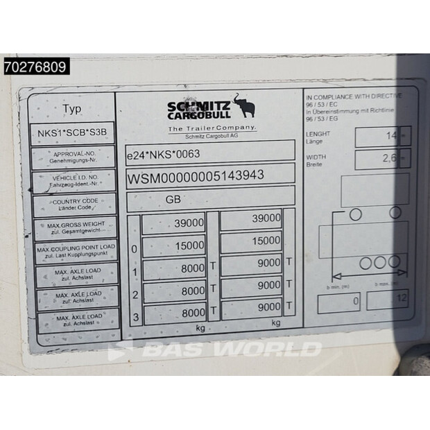2015 Schmitz Cargobull Thermo King SLXe Spectrum-42335591