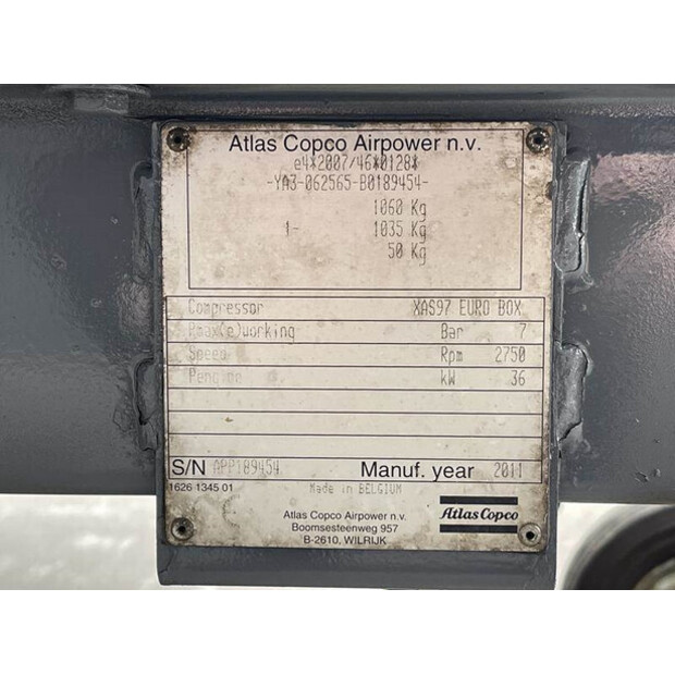 2011 Atlas-Copco XAS 97 DD - N-42373713