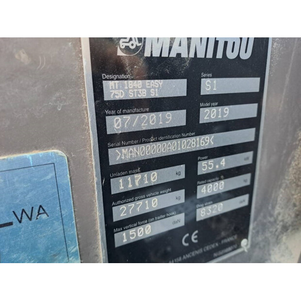 2019 مانيتو MT1840-42373714