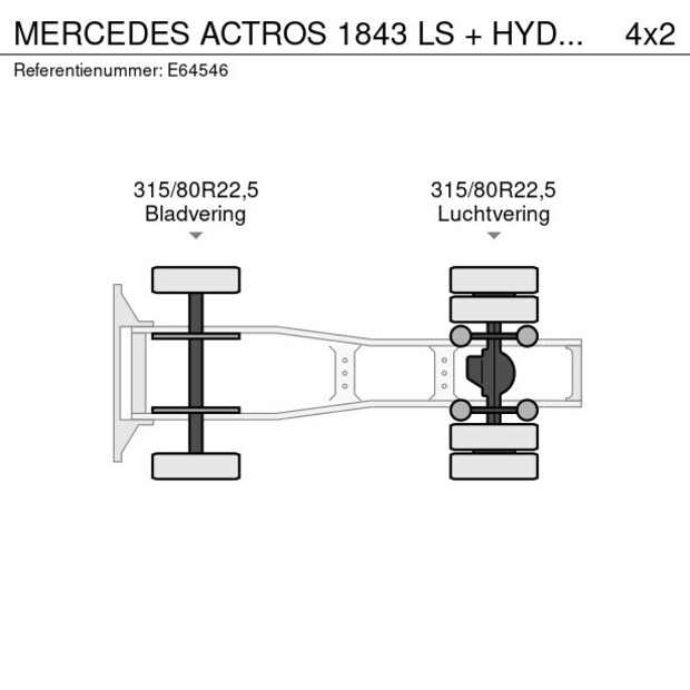 2015 Mercedes-Benz ACTROS 1843 LS-42377005