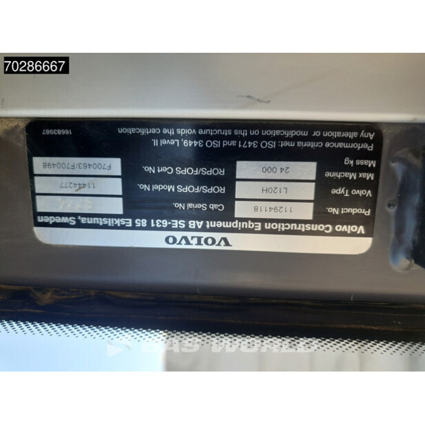 2015 Volvo L120H-42377055