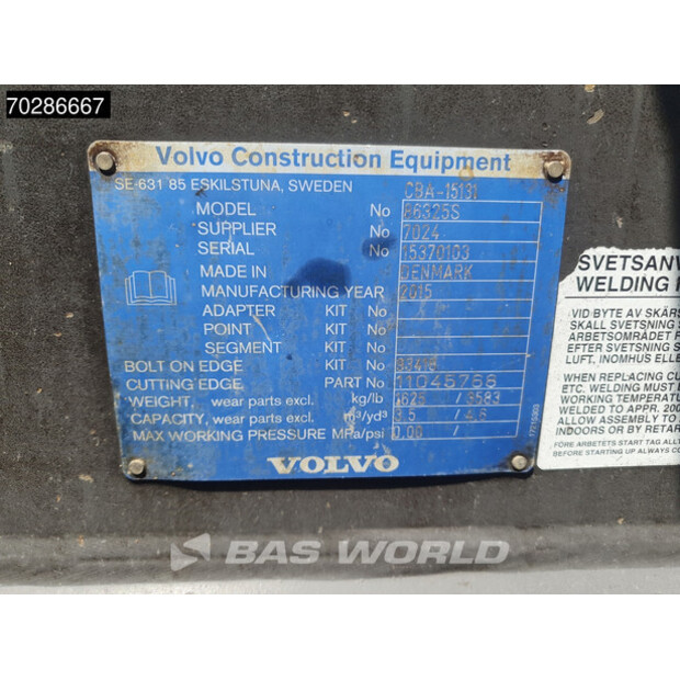 2015 Volvo L120H-42377056
