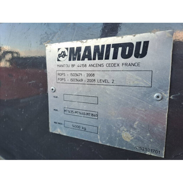 2019 Manitou MT 1840-42395039