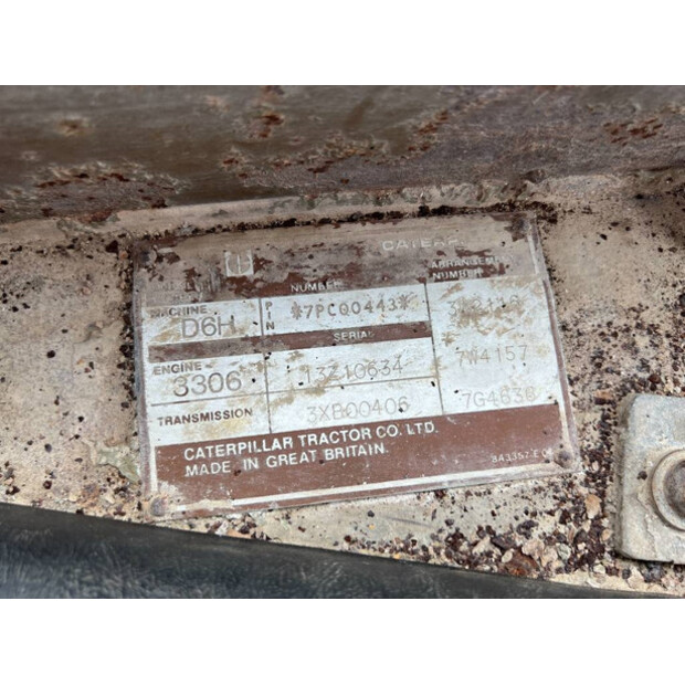 1986 Caterpillar D6H XL-42395615