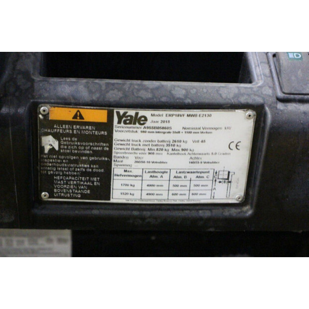 2018 Yale ERP18VF-42399159