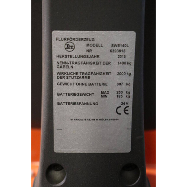 2015 Toyota BT SWE140L-42402666
