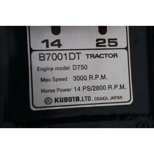 KUBOTA B7001DT-42403975