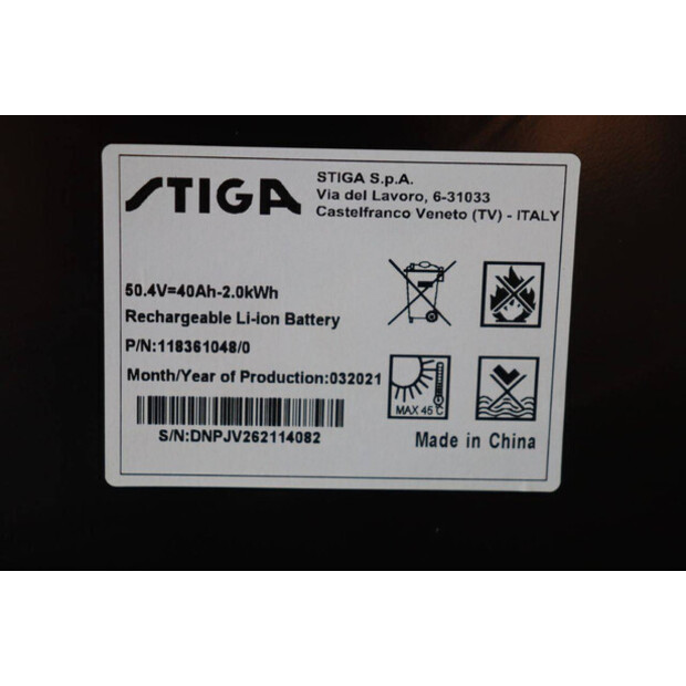 2022 Stiga Estate MPST84-42405261