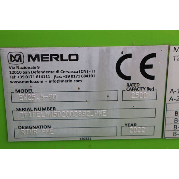 2022 Merlo EW25.5-90-42406415