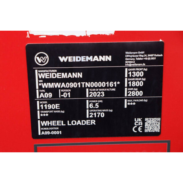 2023 Weidemann 1190E-42406629