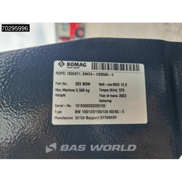2022 BOMAG BW100 ADe-5-42423028