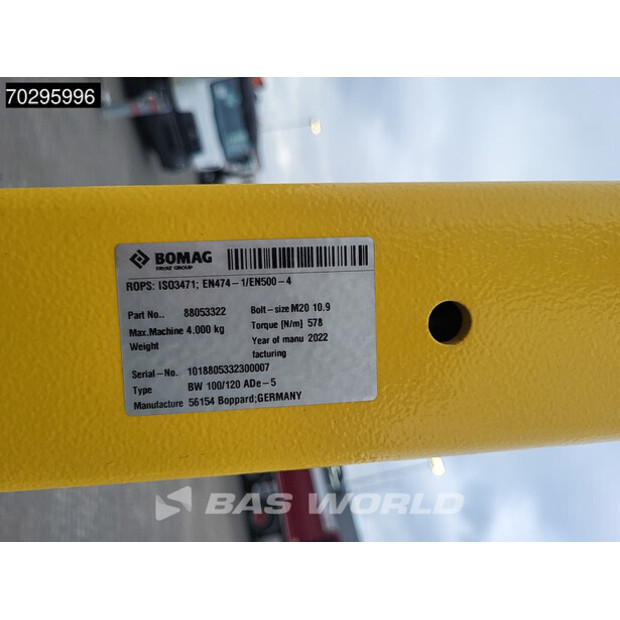 2022 BOMAG BW100 ADe-5-42423030