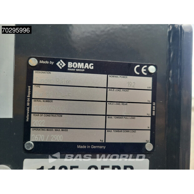 2022 BOMAG BW100 ADe-5-42423032