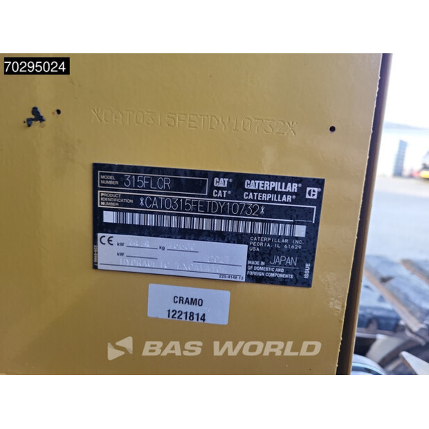 2017 Caterpillar 315FLCR-42425006