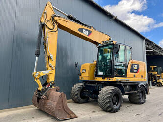 Image for WHEELED EXCAVATORS 2017 Caterpillar M318F
