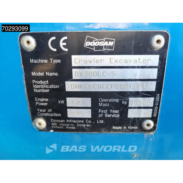 2015 Doosan DX300LC-5-42457840