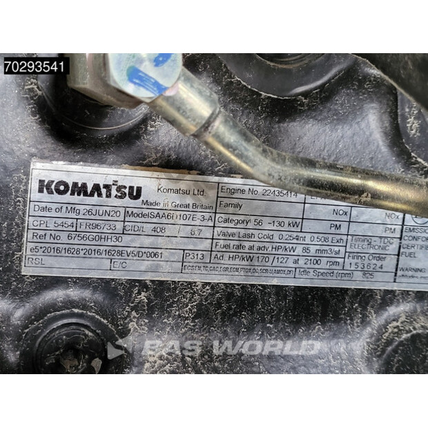 2020 Komatsu WA320-8E0-42457970
