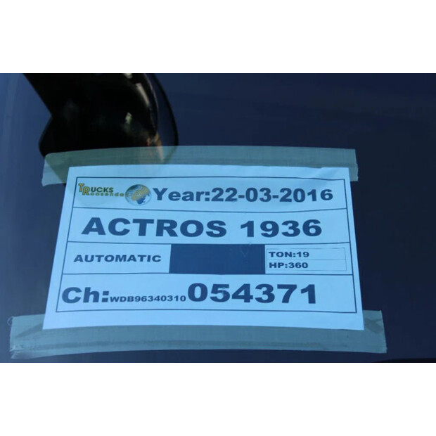 2016 مرسيدس بنز Actros 1936-42470648