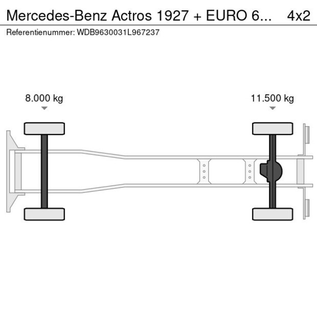 2015 Mercedes-Benz Actros 1927-42470676