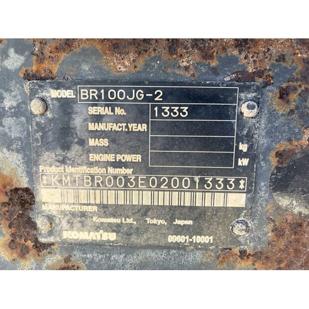 2005 Komatsu BR100JG-2-42489724