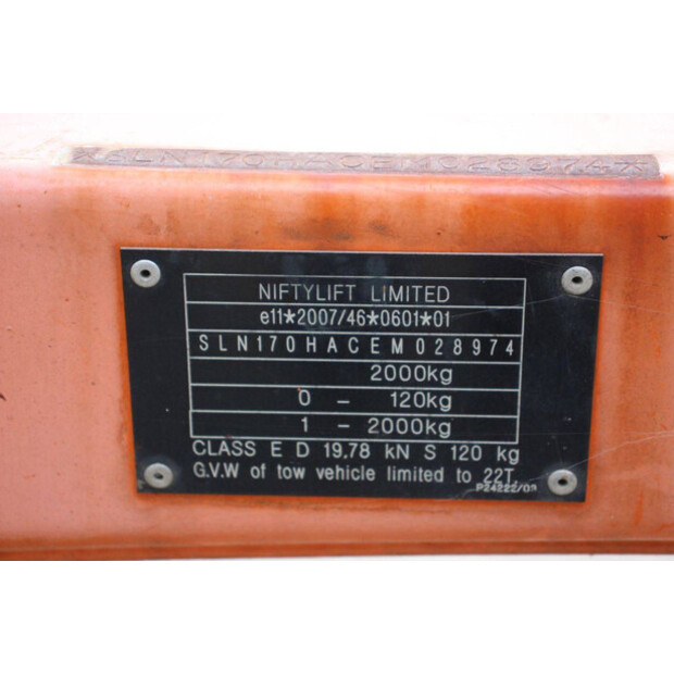 2014 Niftylift 170HAC-42491340