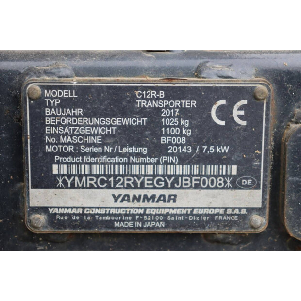 2017 YANMAR C12R-B-42491588