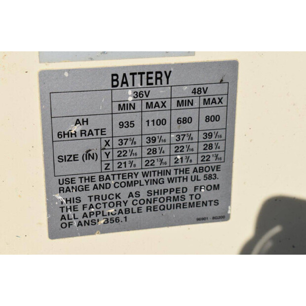 1997 NISSAN CWP02L25CU-42492137