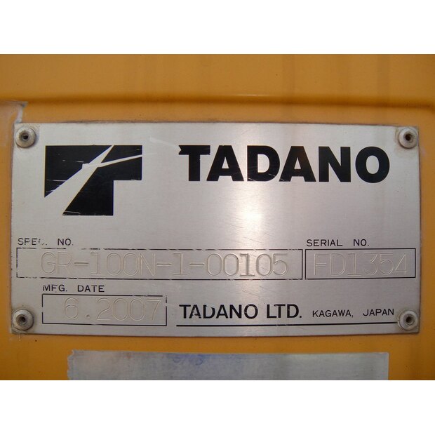 2007 TADANO GR100N-1-42493381