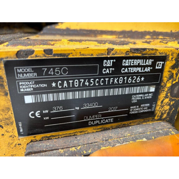 2017 Caterpillar 745C-42494493
