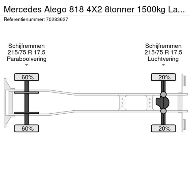 2011 Mercedes-Benz ATEGO 818-42496129