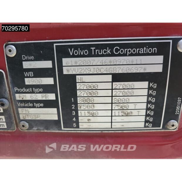 2016 Volvo FM 330-42496270